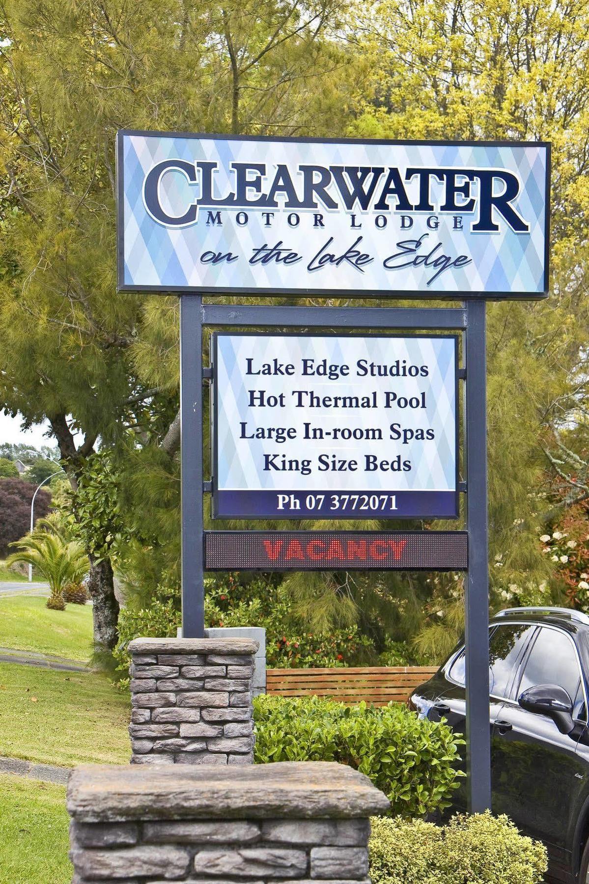 Clearwater Motor Lodge Taupo Exterior foto